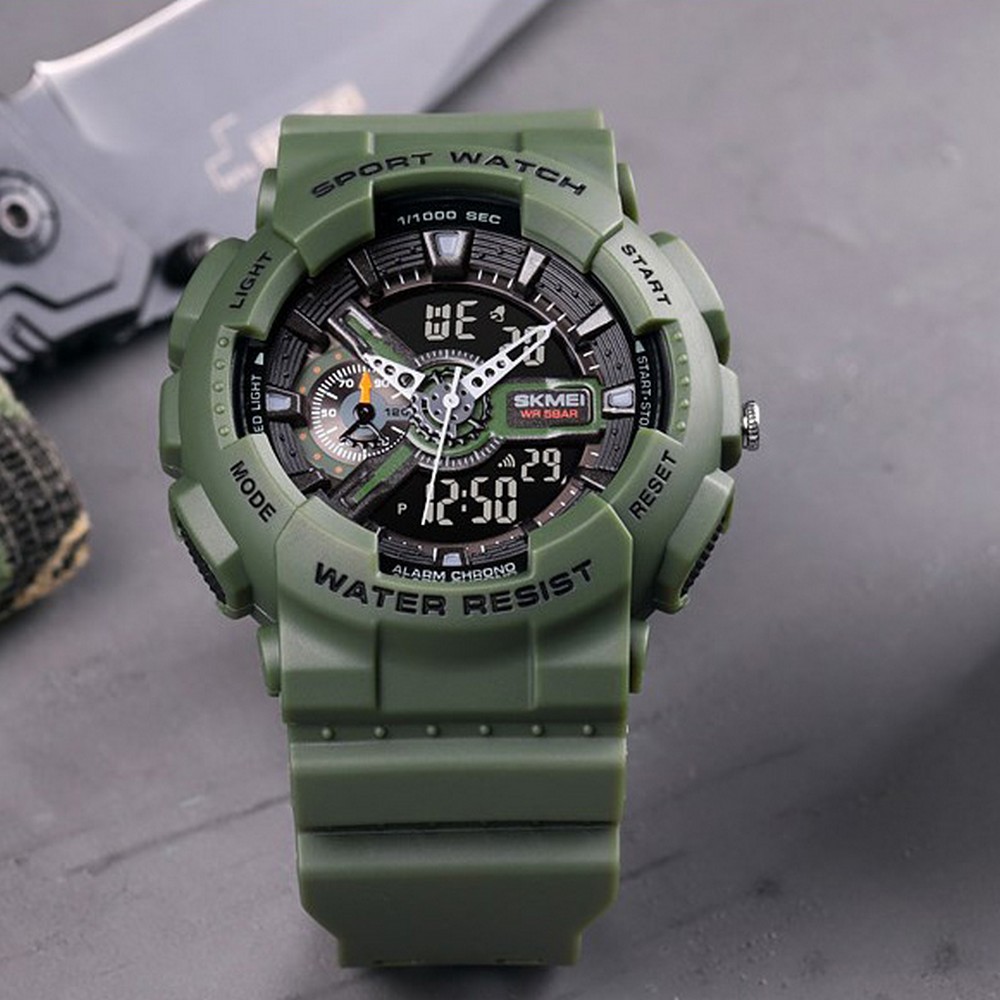 Skmei 1688AG Army Green. - 2