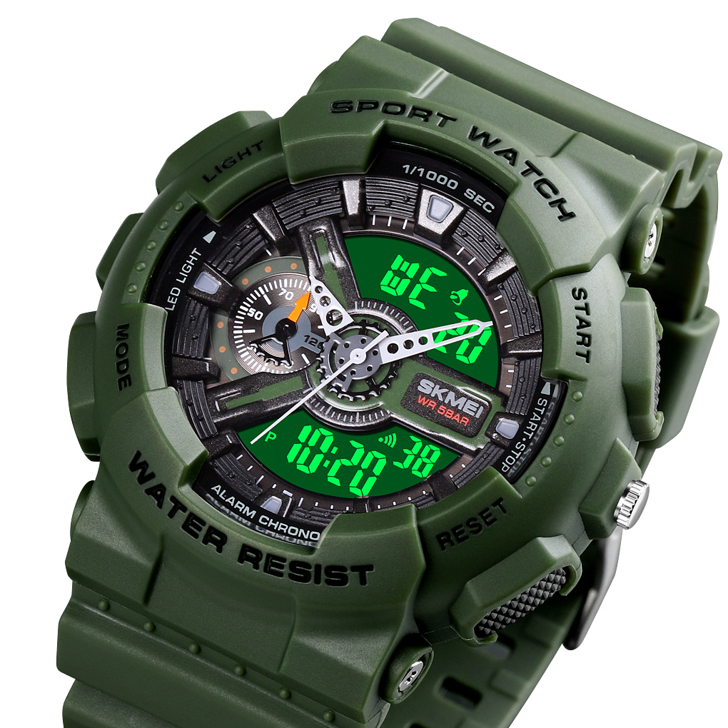 Skmei 1688AG Army Green. - 3