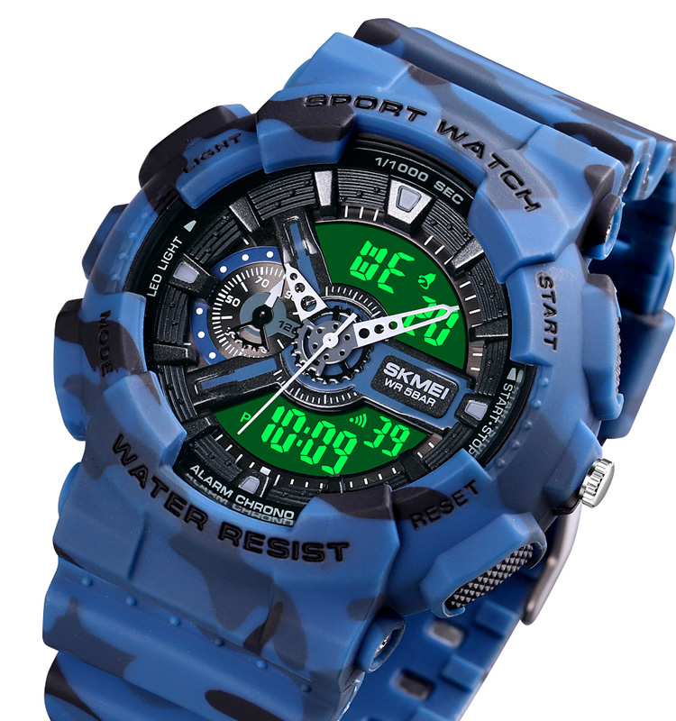 Skmei 1688CMBU Camo Blue SALE - 4