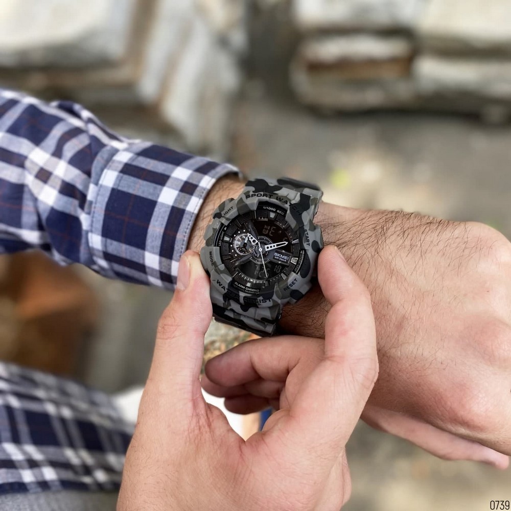 Skmei 1688CMGY Camo Gray. - 3