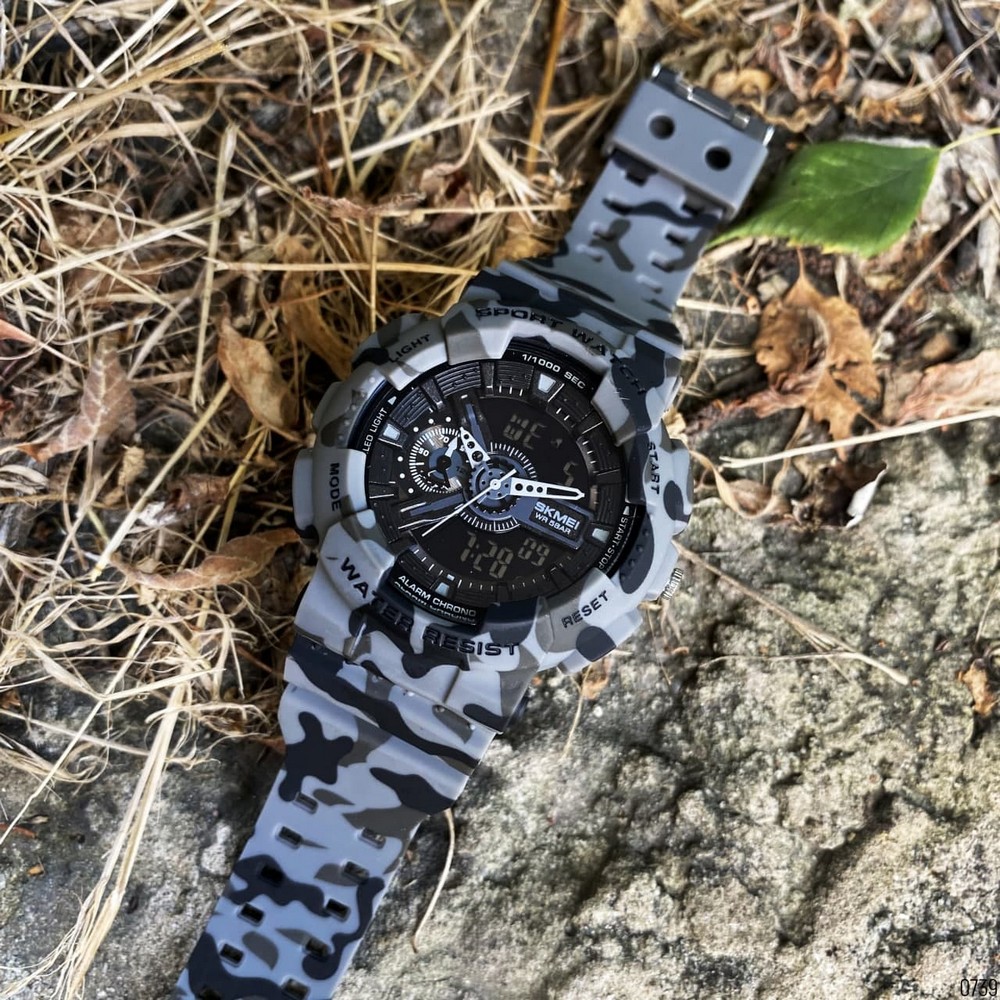 Skmei 1688CMGY Camo Gray. - 4