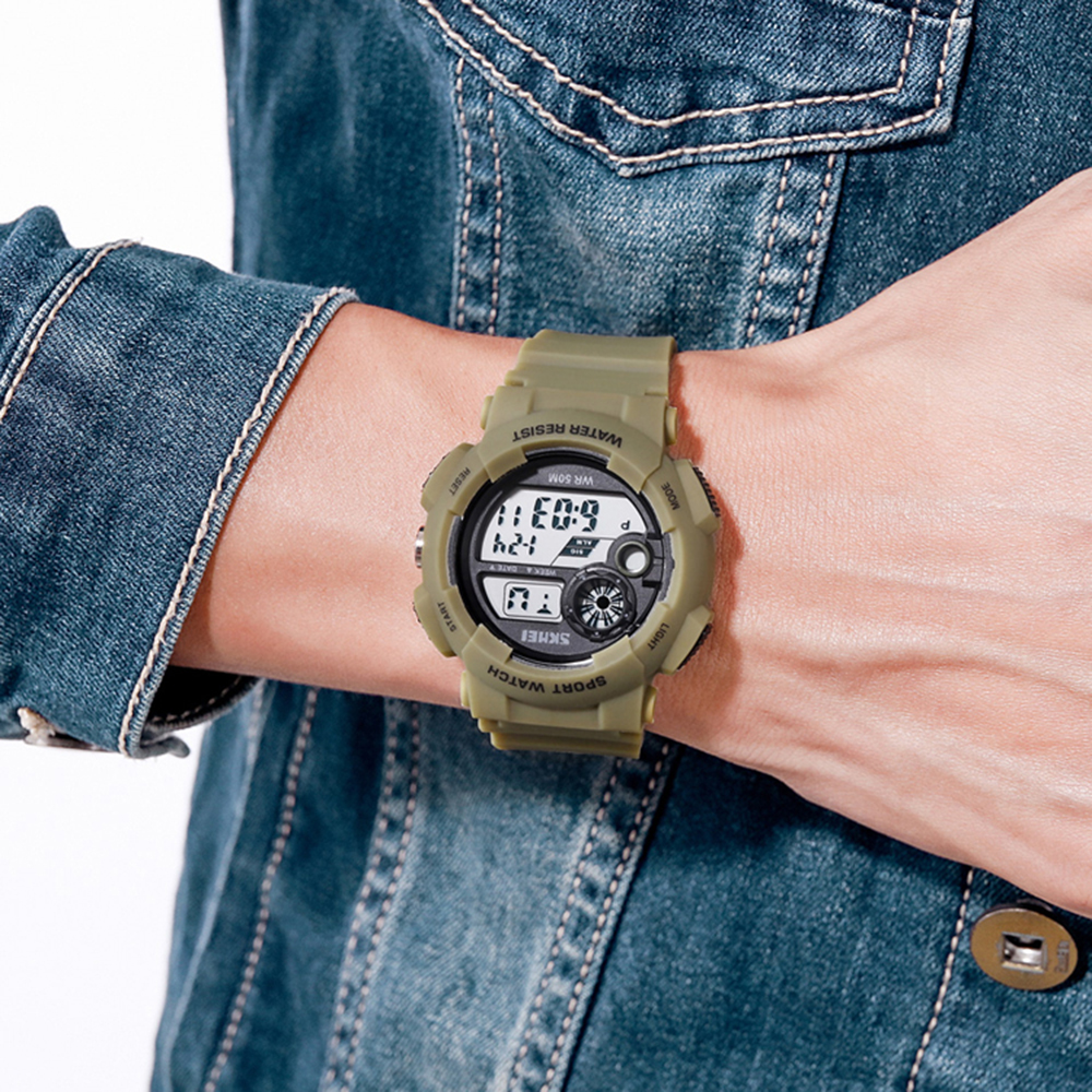 Skmei 1718AG Army Green - 4