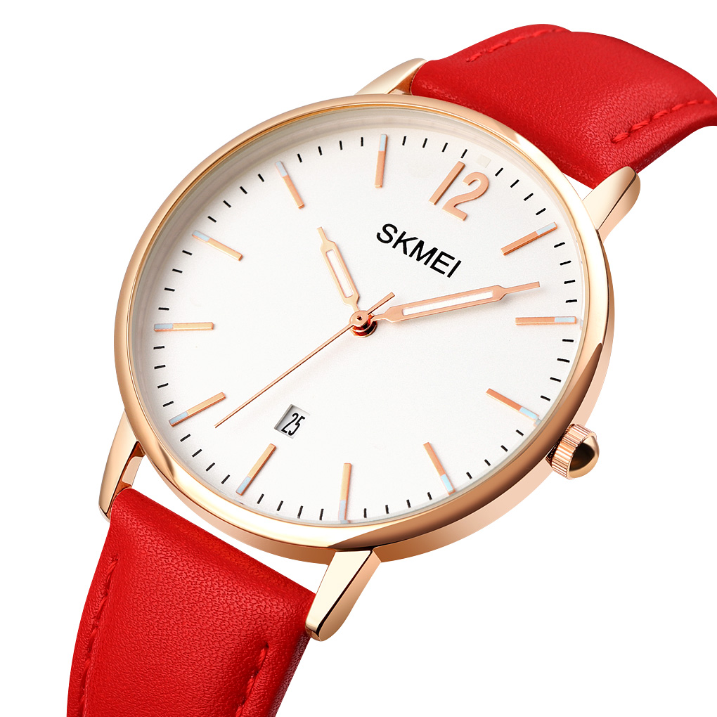 Skmei 1724RGRD Rose Gold-Red - 2