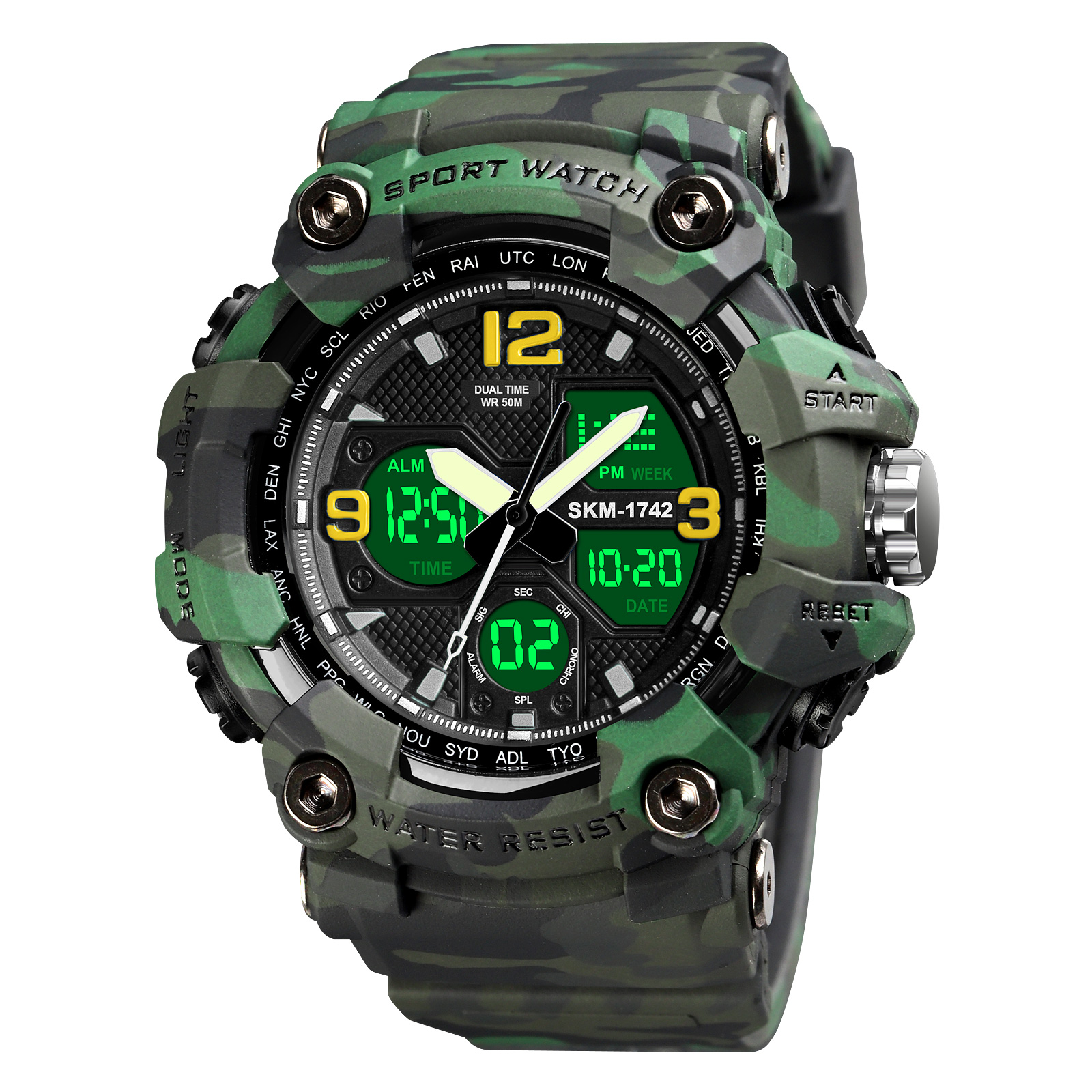 Skmei 1742 Green Military - 2