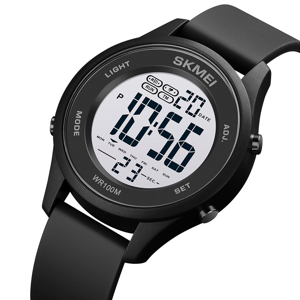 Skmei 1758BKBKWT Black Black White - 2