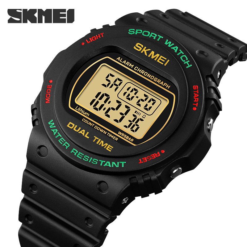 Skmei 1776BKGD Black-Gold - 2