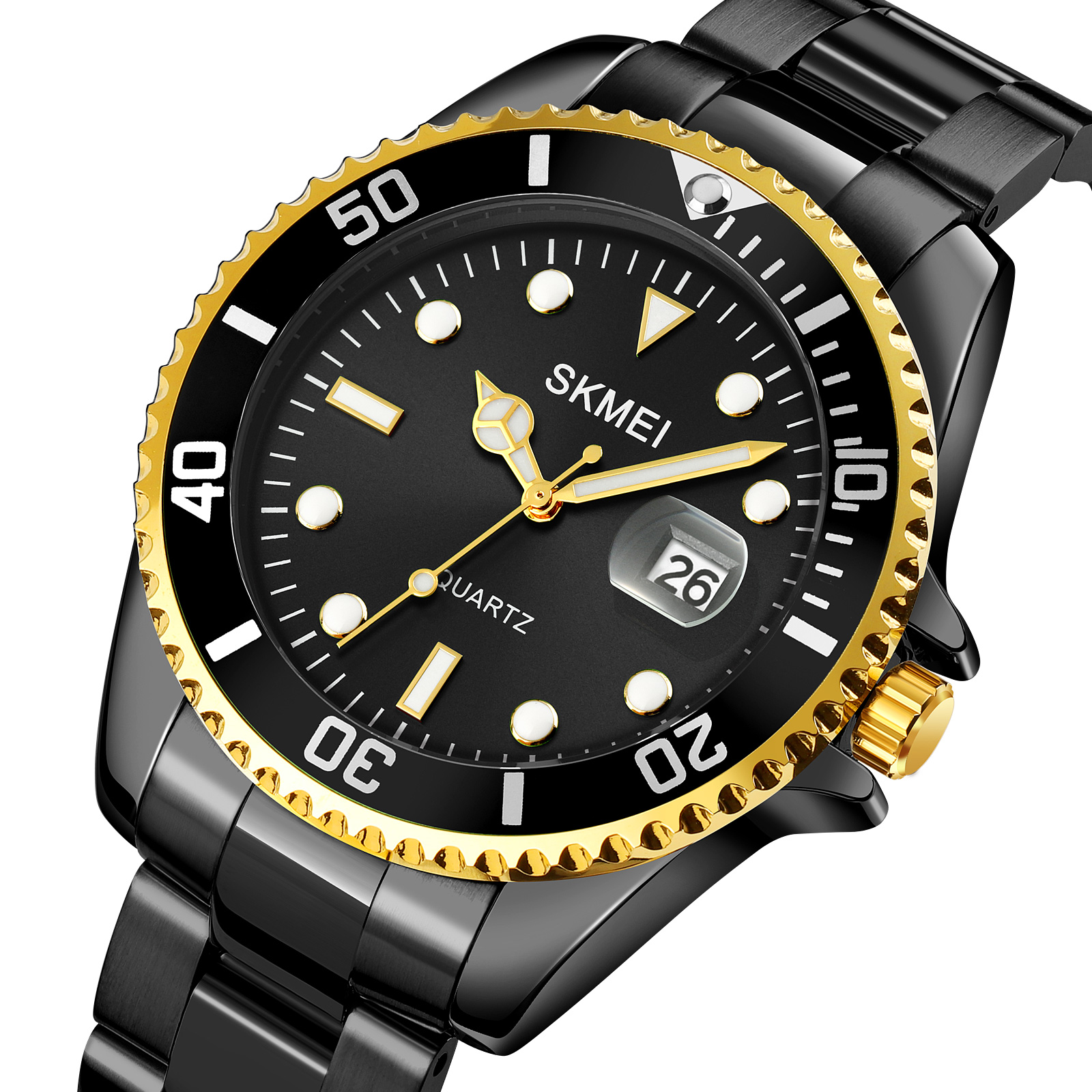 Skmei 1779GDBK Black-Gold - 2