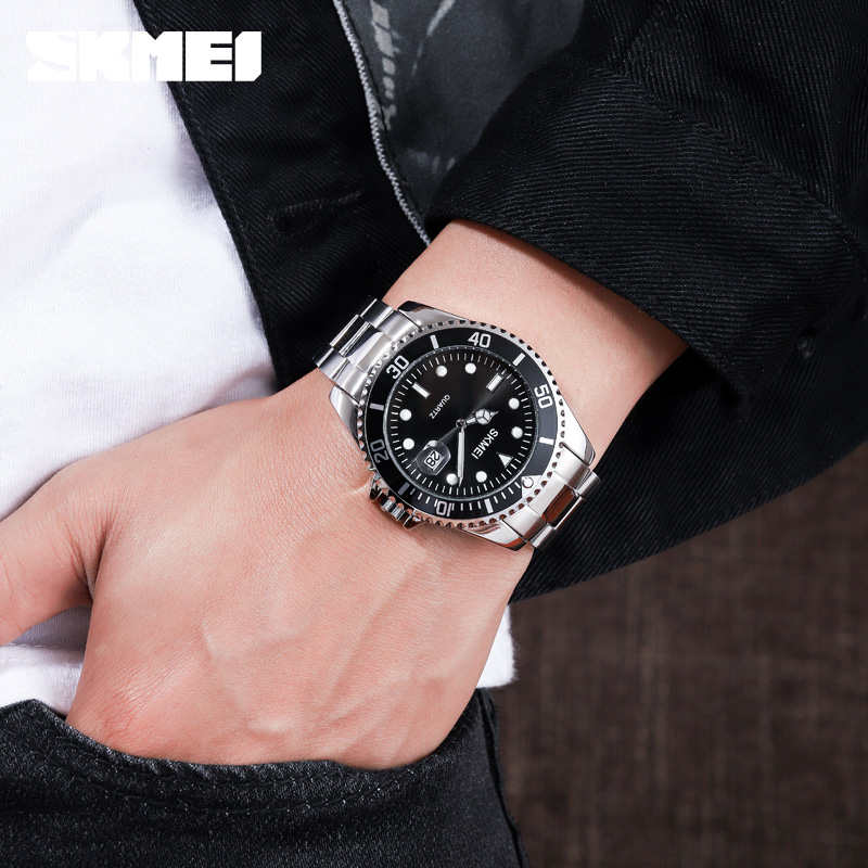 Skmei 1779SIBK Silver-Black - 3