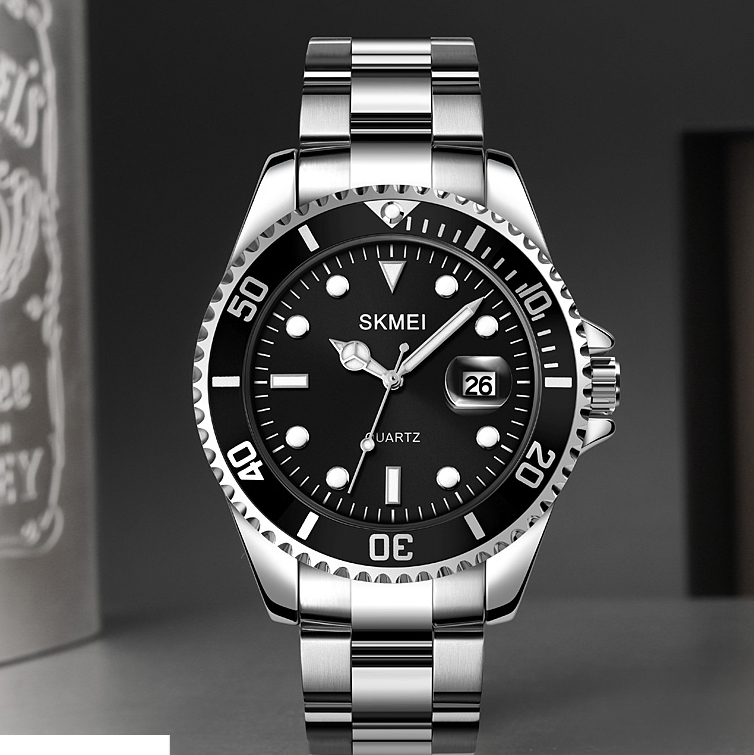 Skmei 1779SIBK Silver-Black - 4