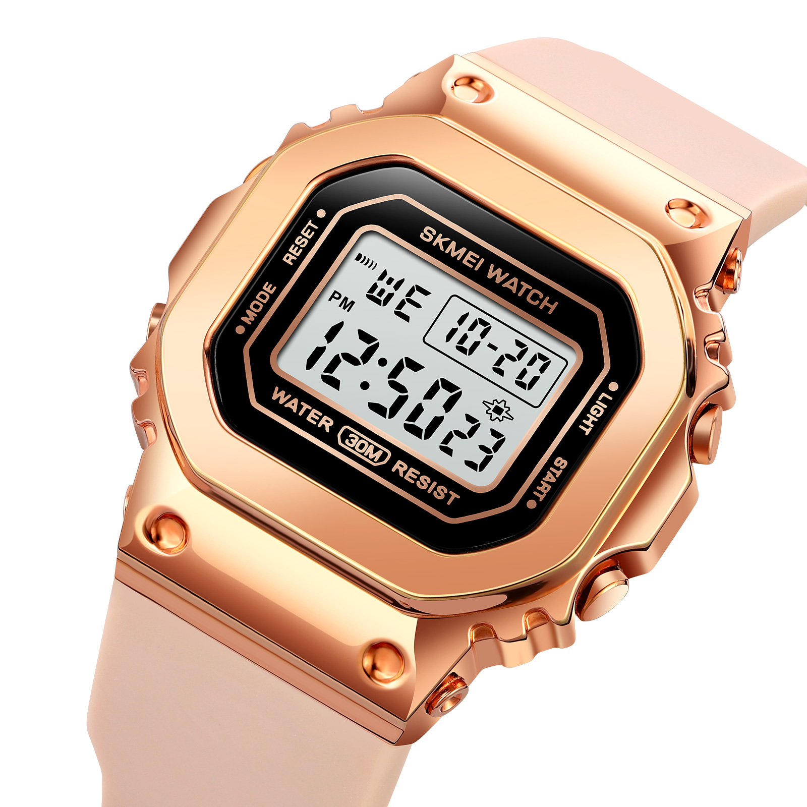 Skmei 1796PKBK Pink-Black - 3