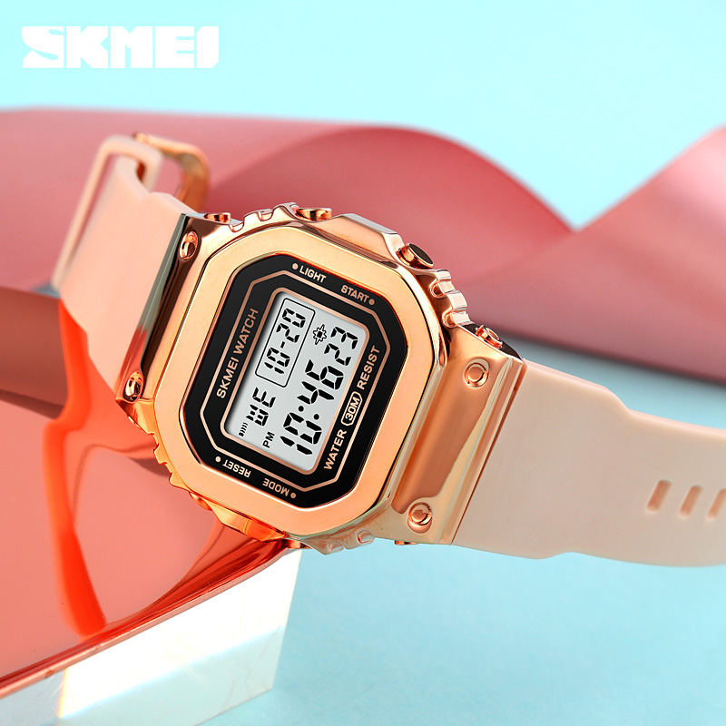 Skmei 1796PKBK Pink-Black - 4