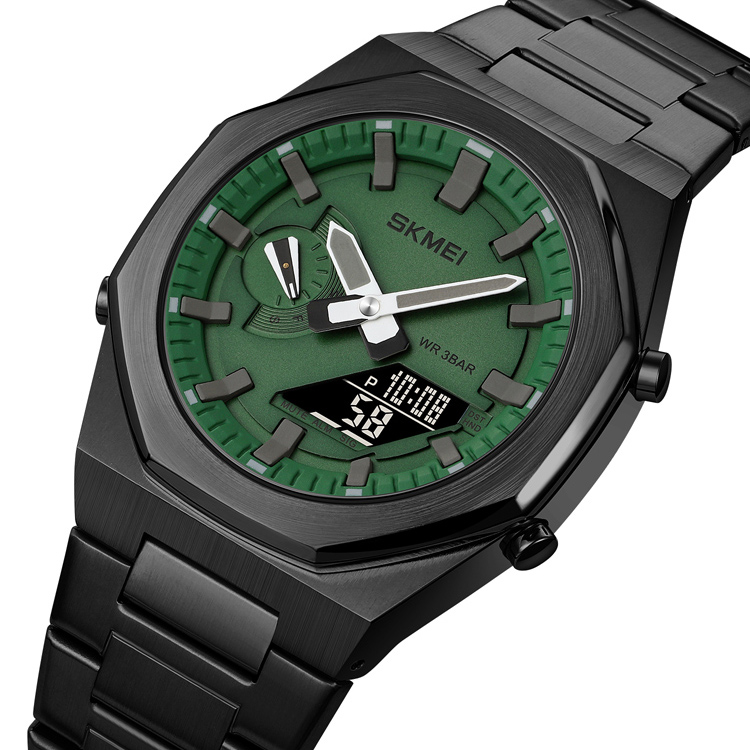 Skmei 1816BKGNBK Black Green-Black - 2