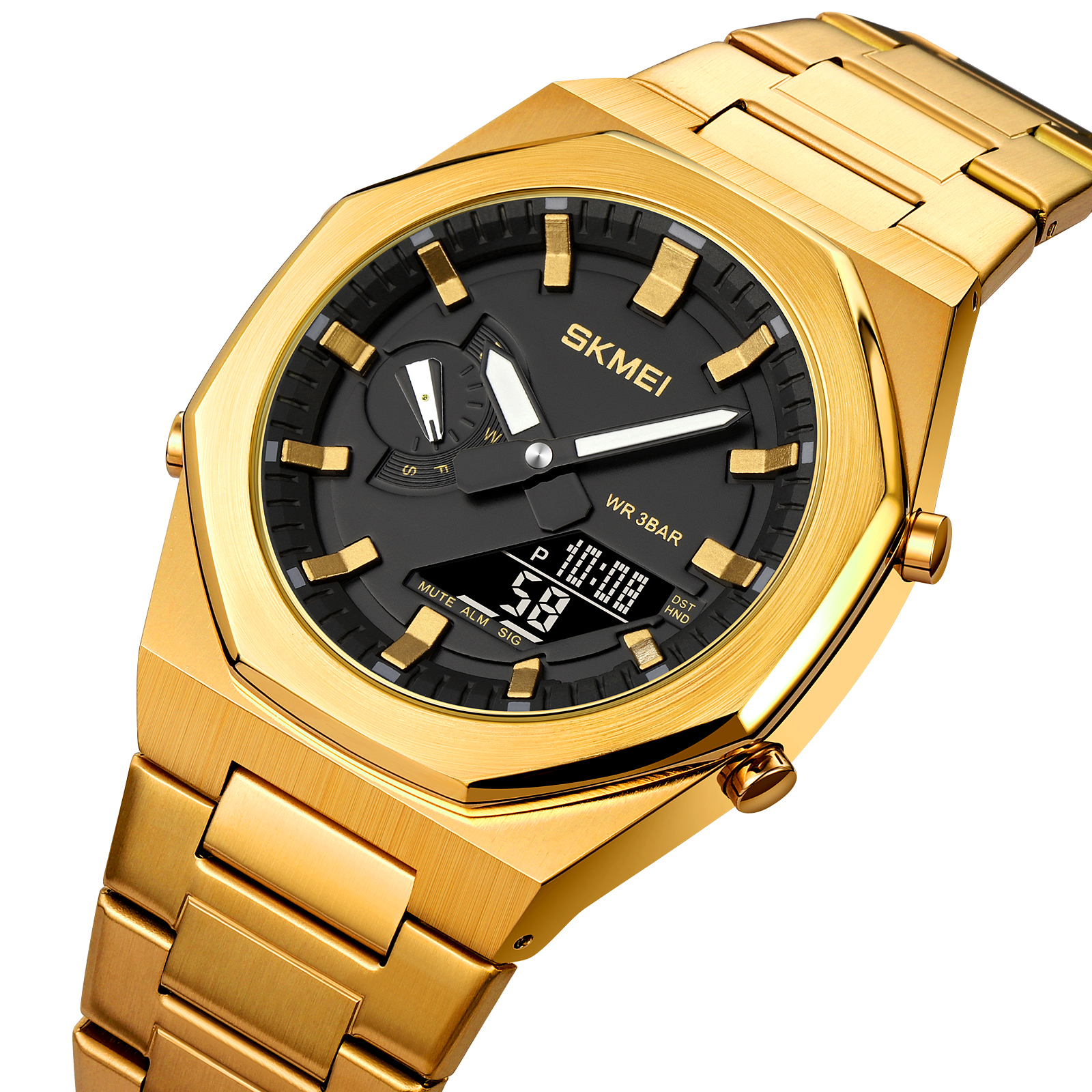 Skmei 1816GDBK Gold-Black - 2