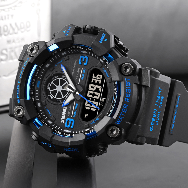 Skmei 1818 Black-Blue. SALE - 4