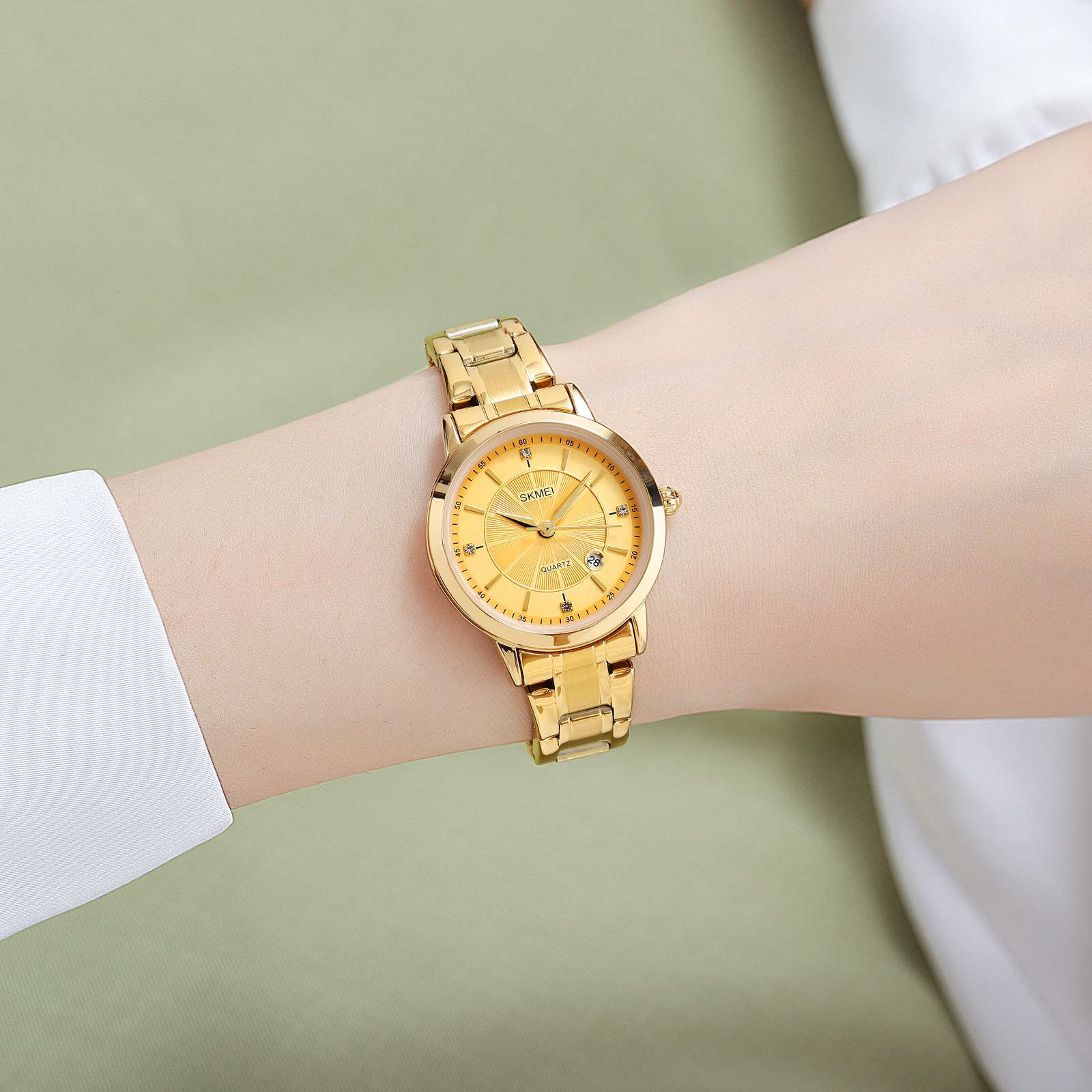 Skmei 1819GDGD Gold-Gold - 3