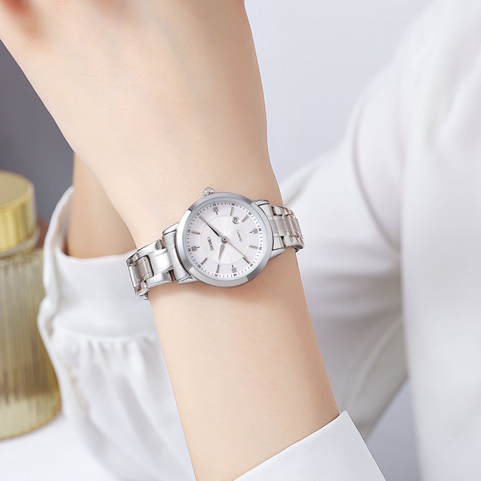 Skmei 1819SISI Silver-Silver - 3