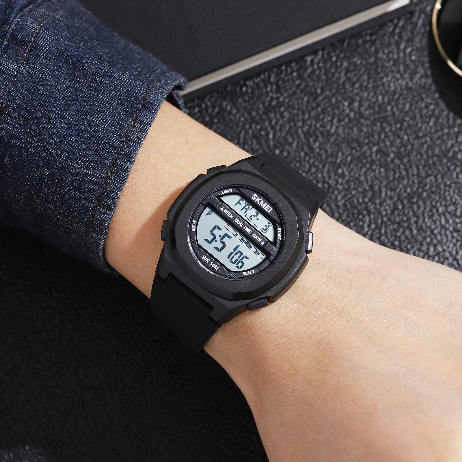 Skmei 1821BKWT Black-White - 3