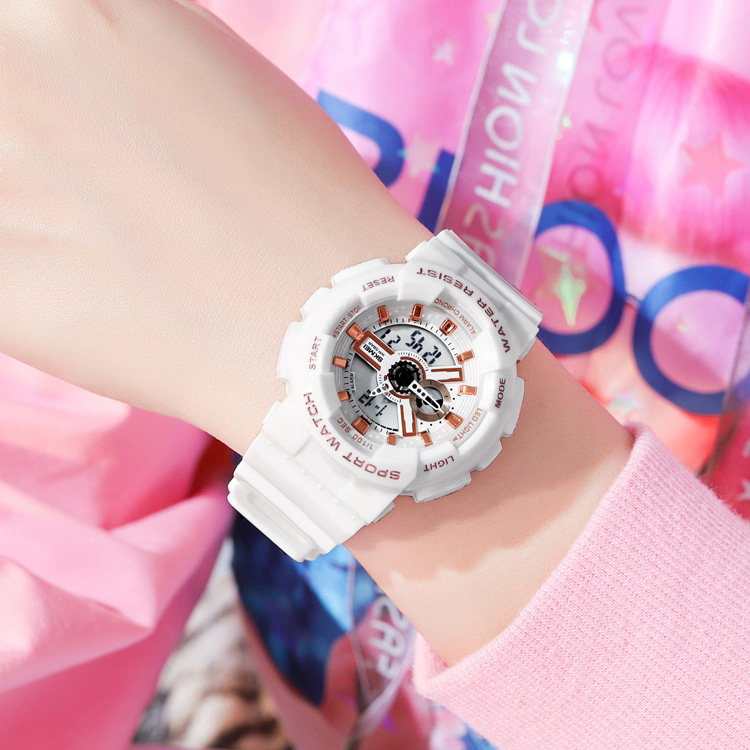 Skmei 1834WT White-Gold - 3