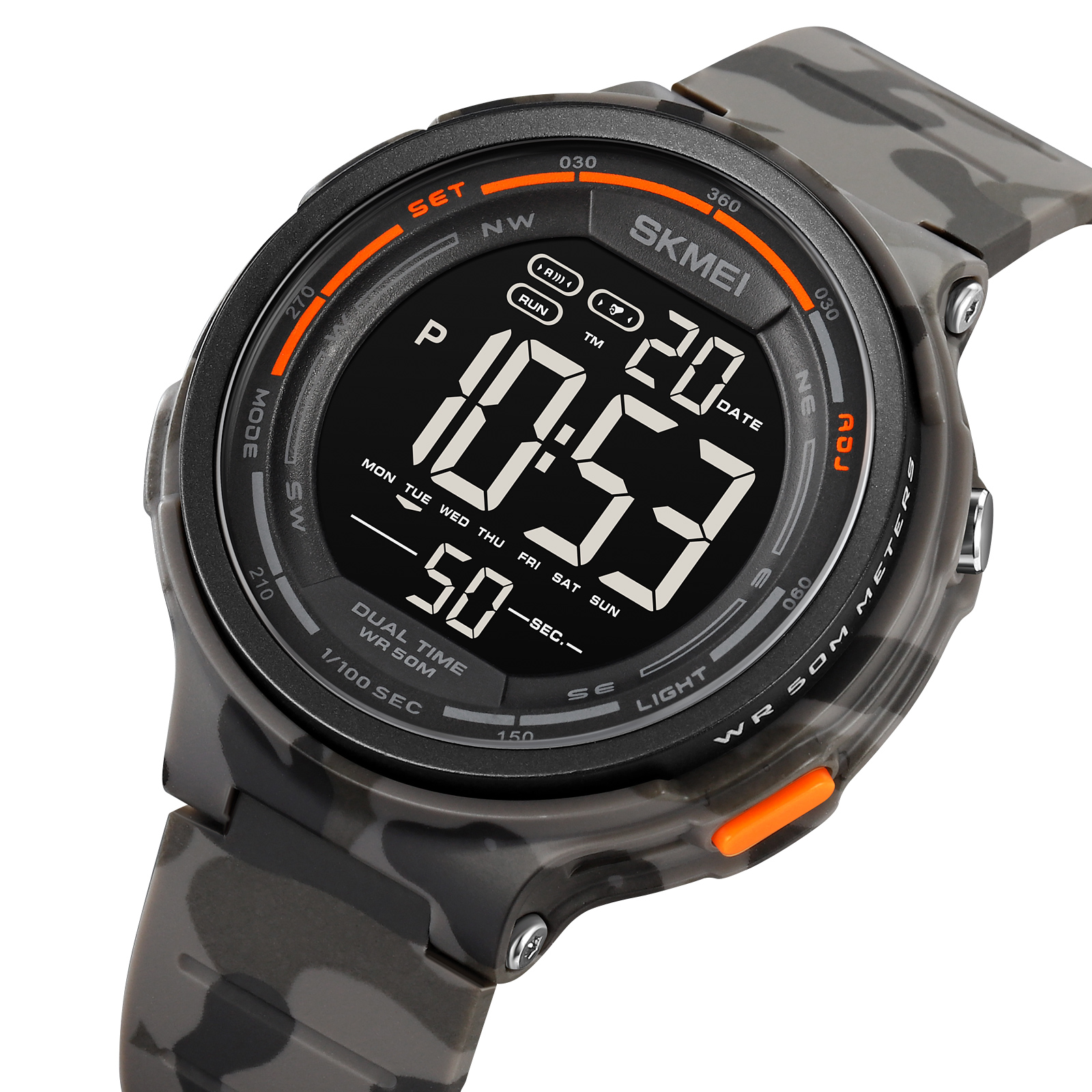 Skmei 1841CMGY Grey Camo - 2