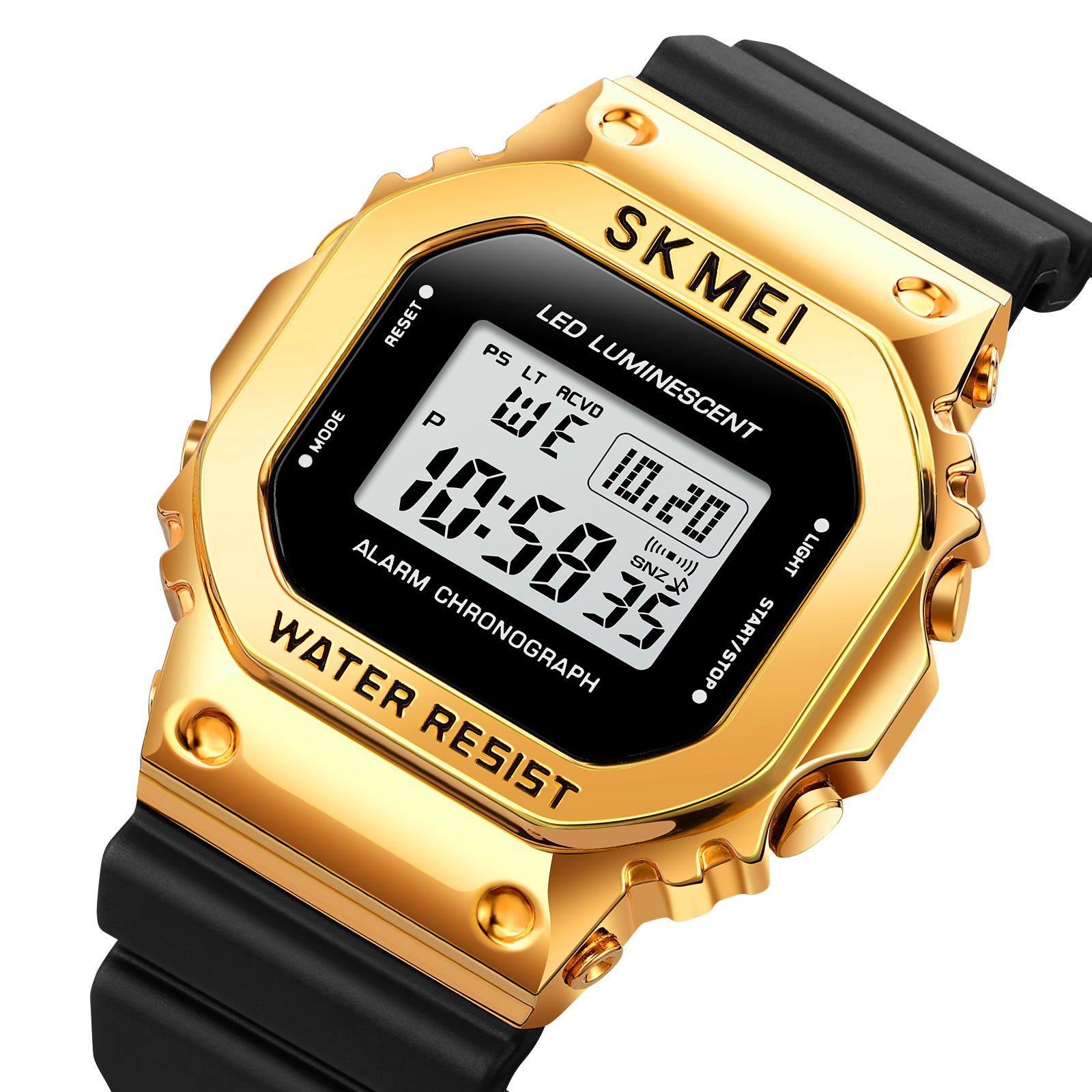 Skmei 1851 Black-Gold SALE - 2