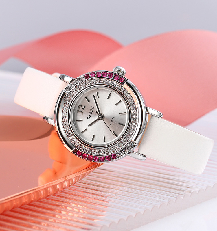 Skmei 1855SIWT Silver-White - 4