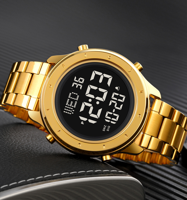 Skmei 1864SGDBK Gold-Black Steel SALE - 3