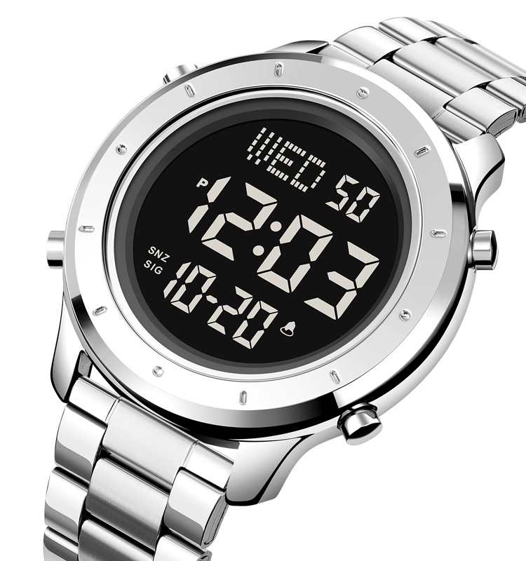 Skmei 1864SSIBK Silver-Black-Steel - 2