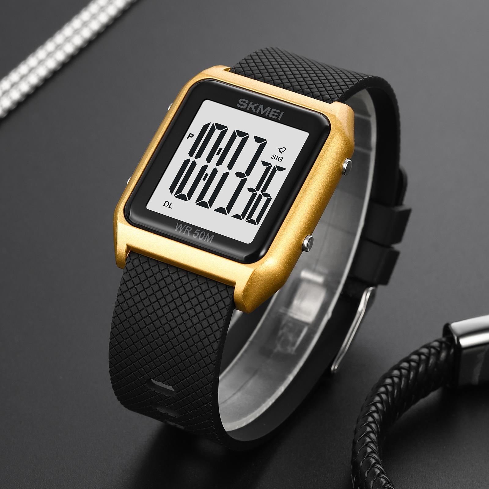 Skmei 1866GDWT Gold-White - 4