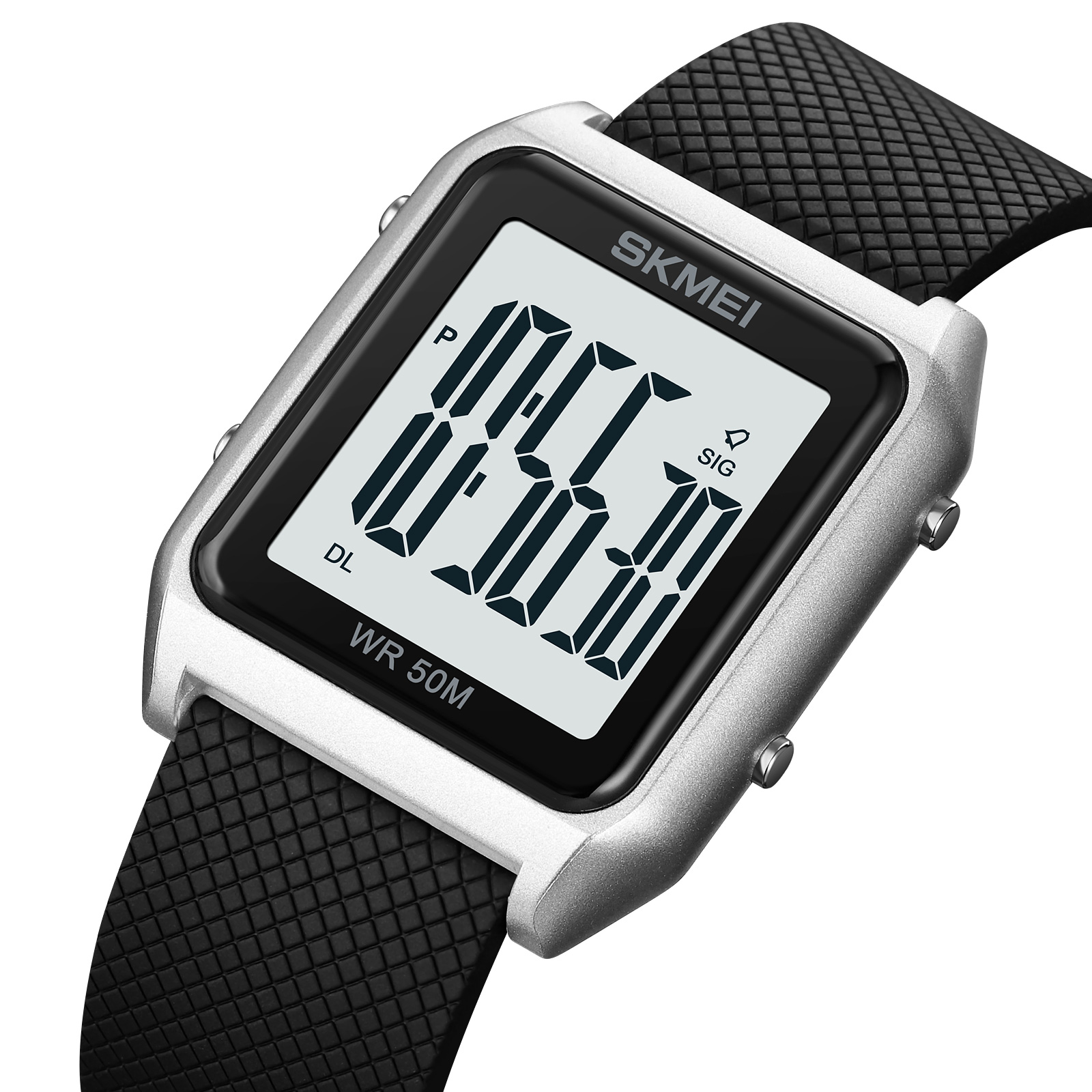 Skmei 1866SIWT Silver- White - 2