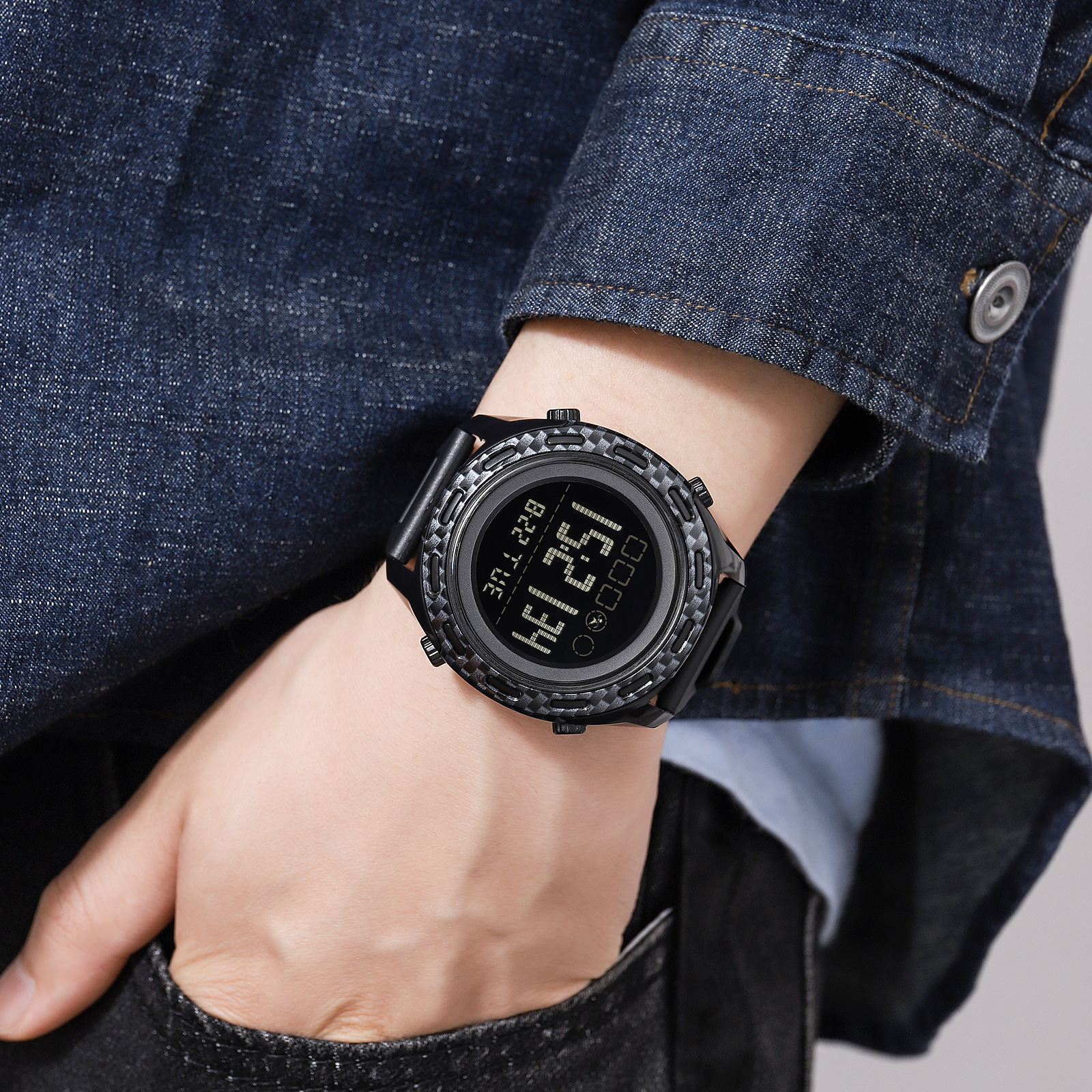 Skmei 1872BKBK Black-Black SALE - 3