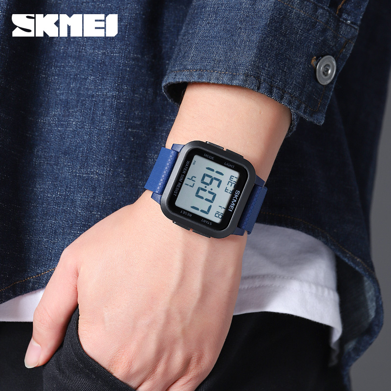 Skmei 1894BUWT Black-Blue-White SALE - 3