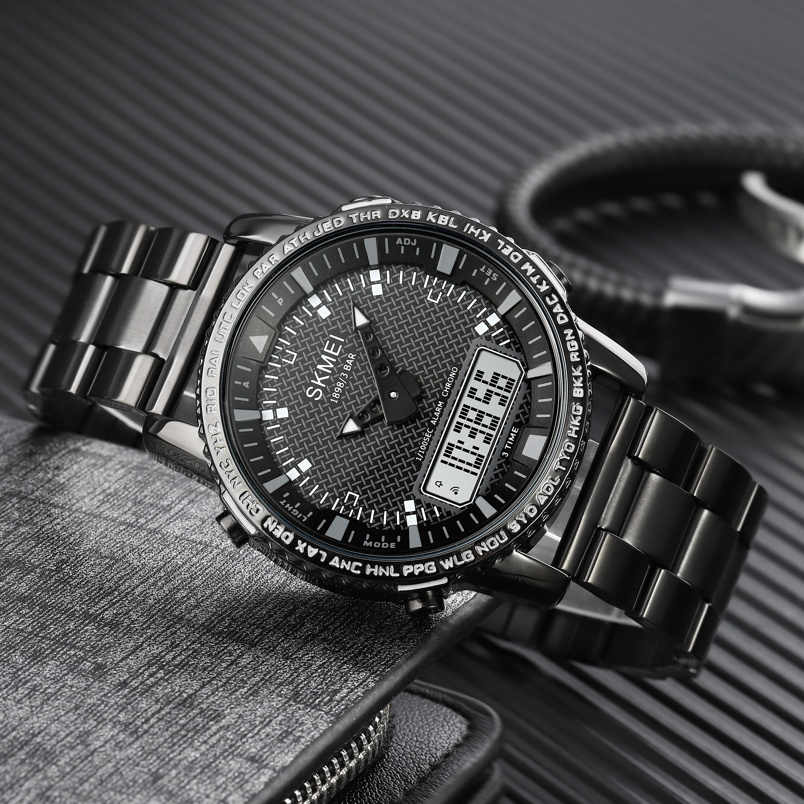 Skmei 1898BKWT Black-White SALE - 4