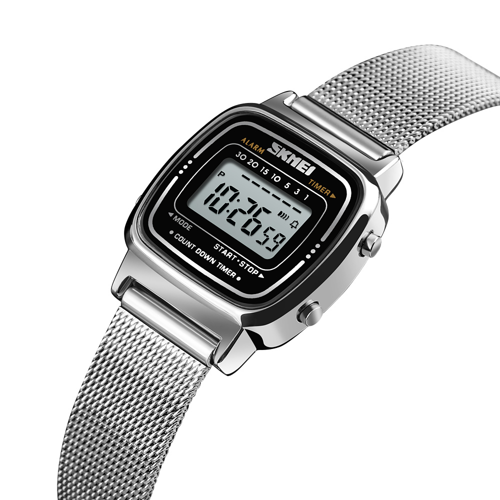 Skmei 1901MHSI Silver Mesh - 2