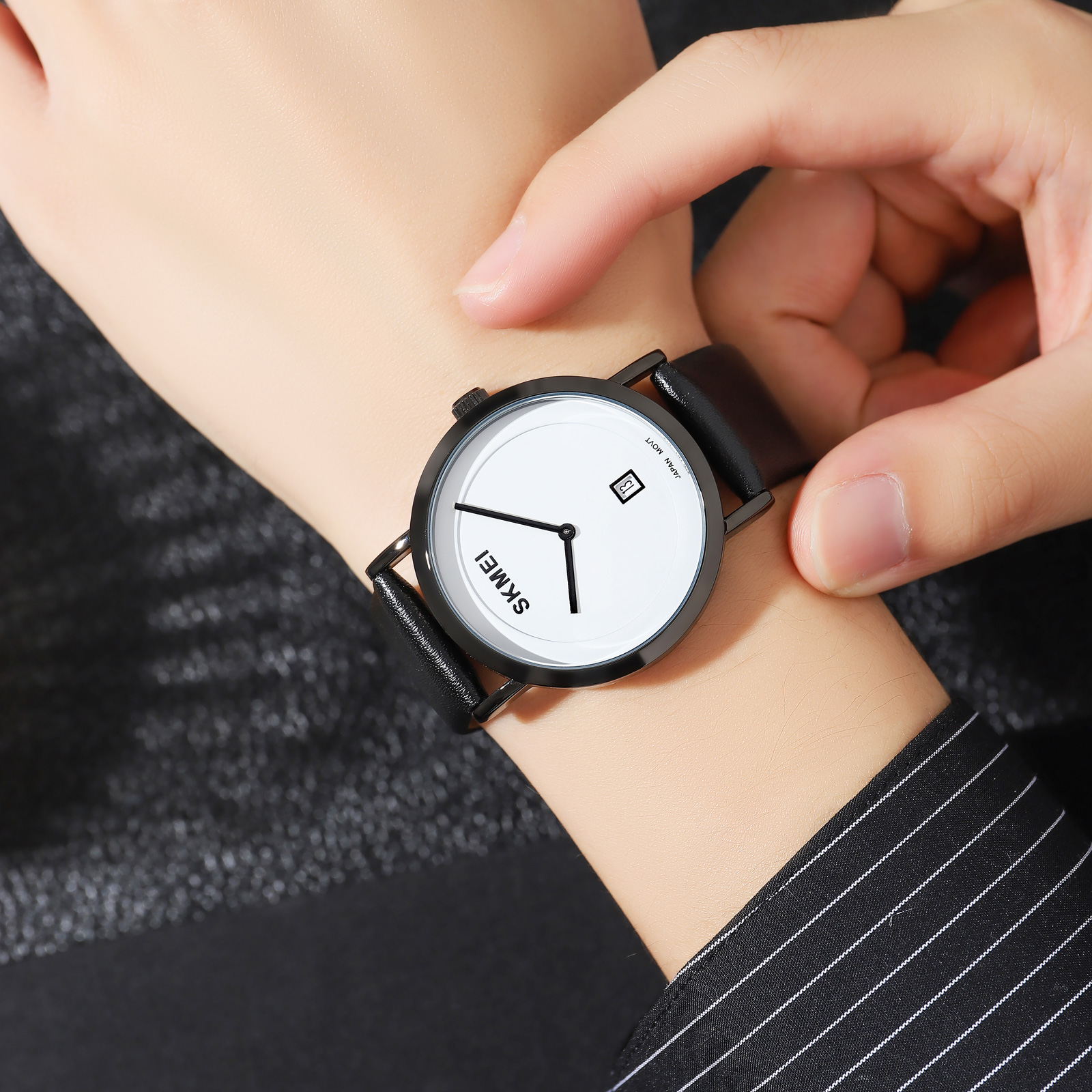 Skmei 1907BKWT Black-White SALE - 3