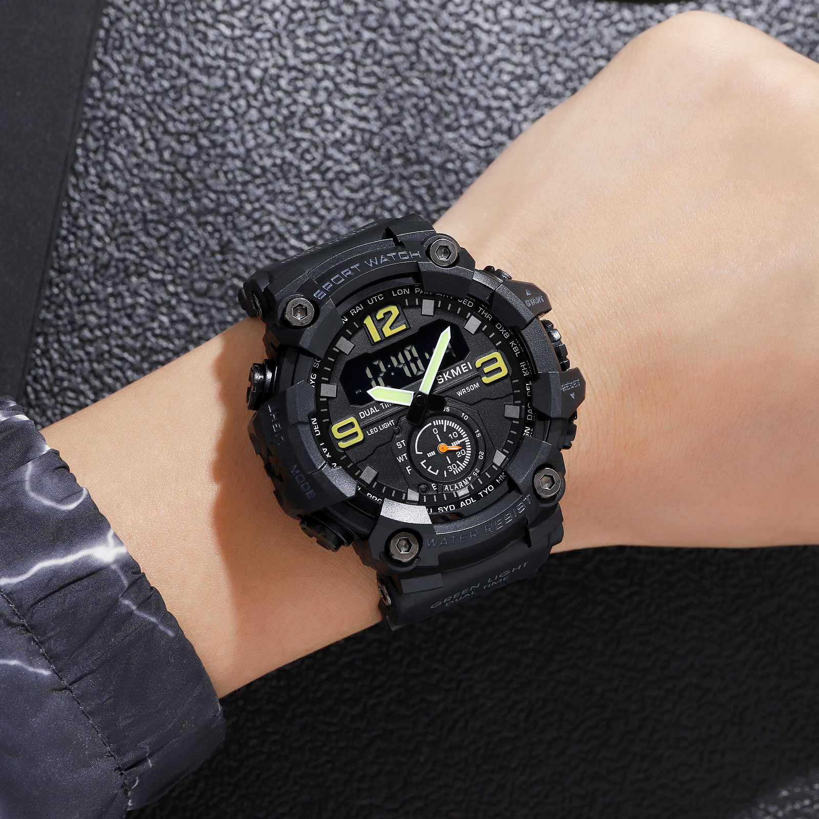 Skmei 1965BK black. - 3