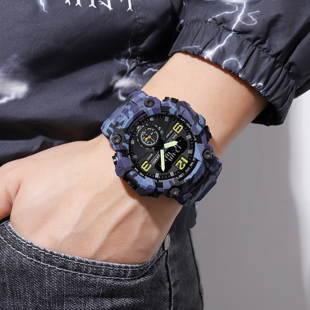 Skmei 1965CMBU Camo Blue SALE - 3