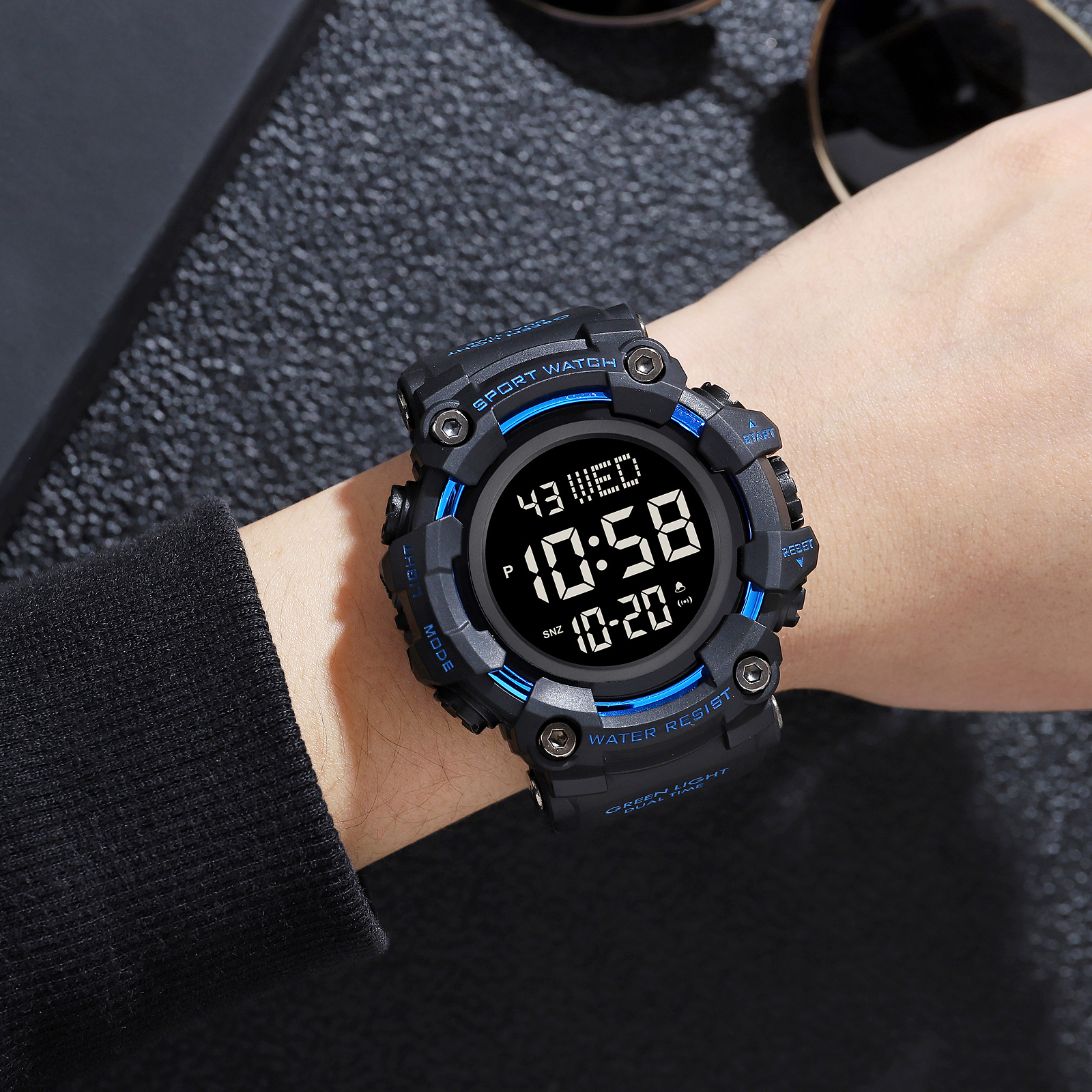 Skmei 1968BU Black-Blue SALE - 3