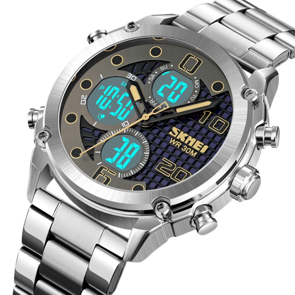 Skmei 1975SSIWT Silver-White Steel - 3