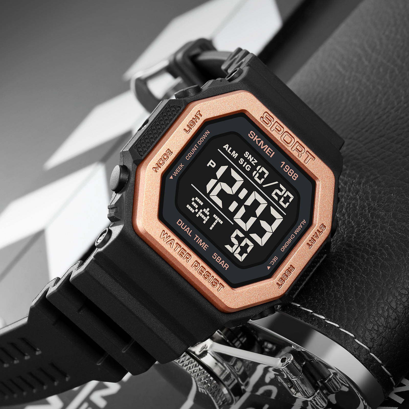 Skmei 1988RG Rose-Gold SALE - 4