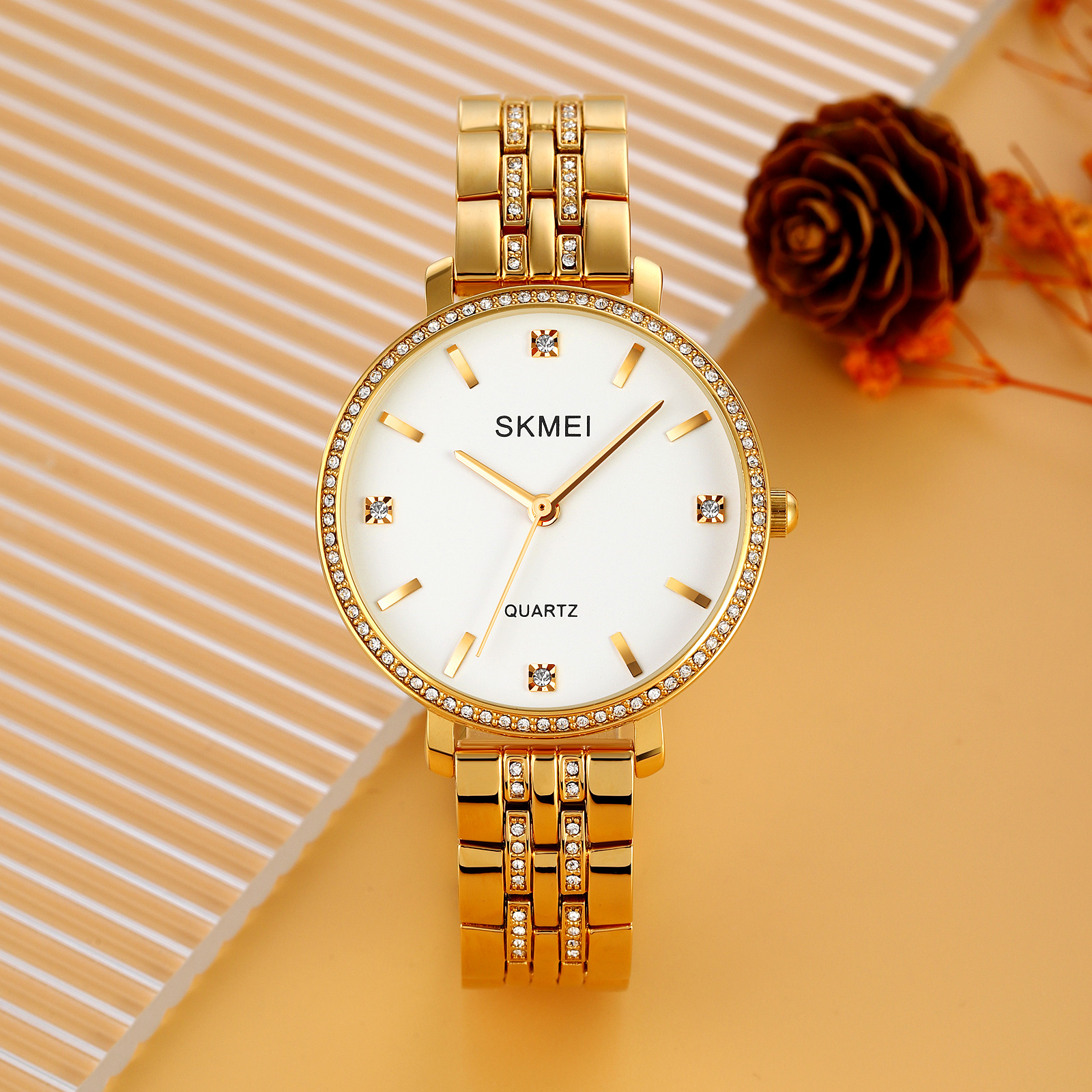 Skmei 2006GDWT Gold-White - 4