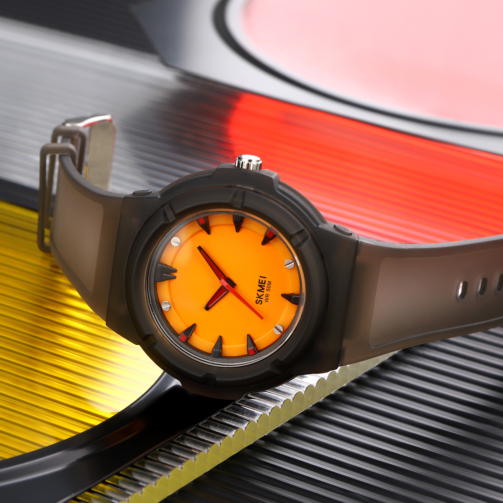 Skmei 2011BKOG Black-Orange SALE - 4