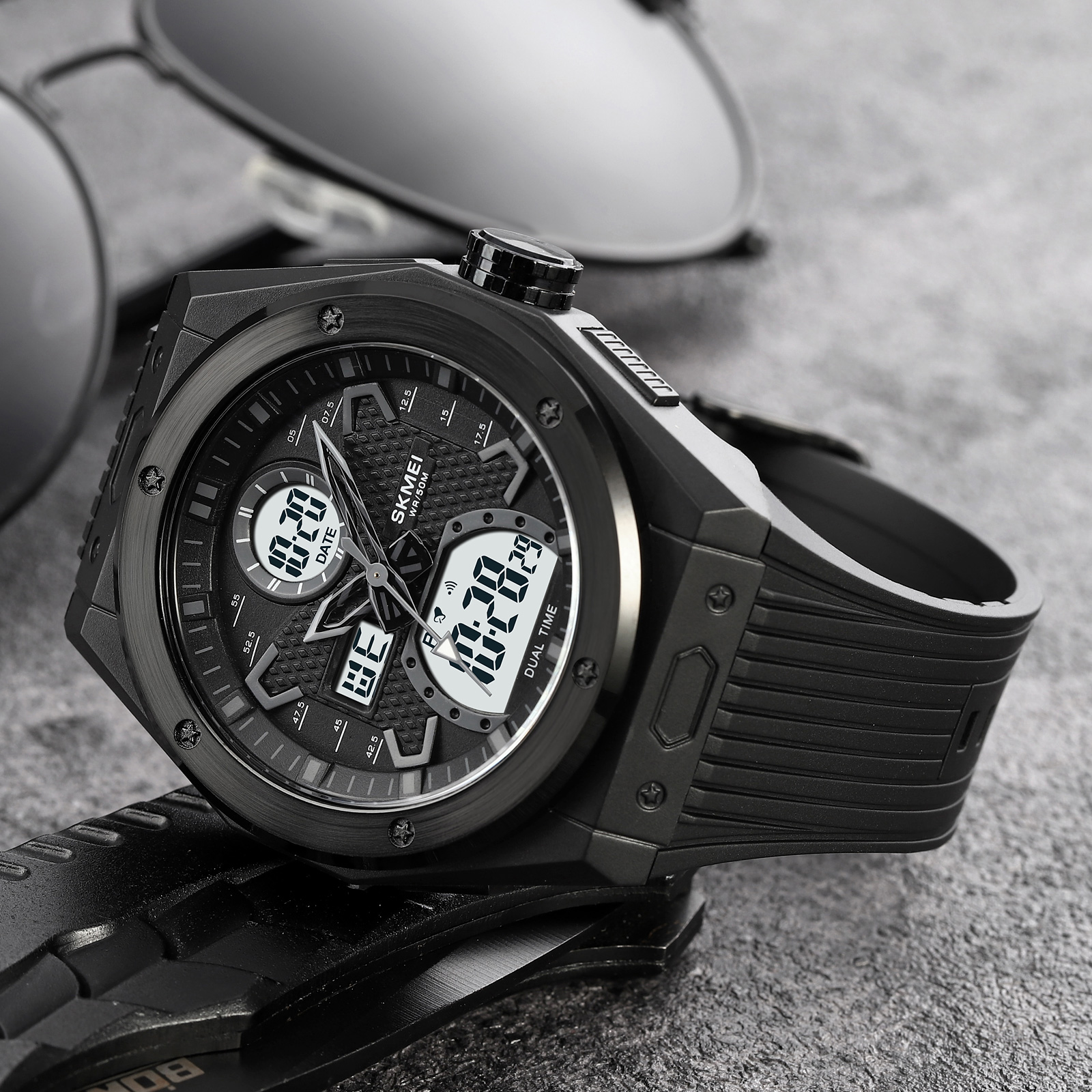 Skmei 2013BKWT Black-White SALE - 4