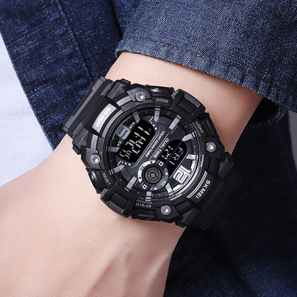 Skmei 2018BKBK Black-Black - 3