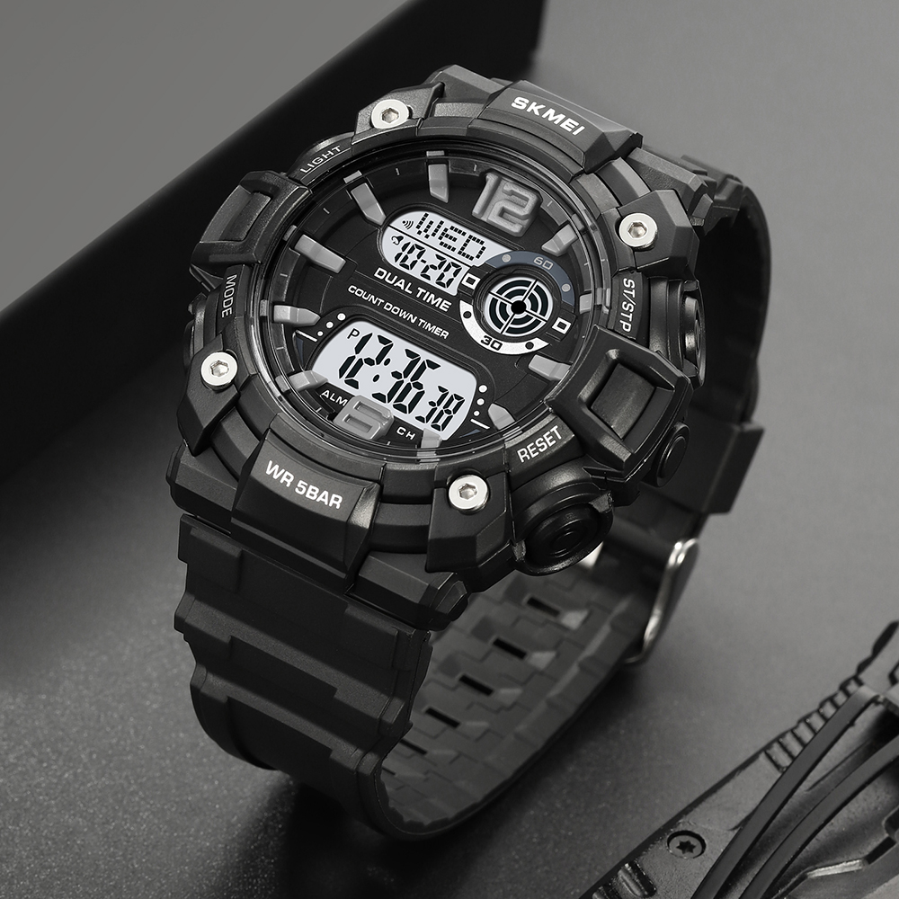 Skmei 2018BKWT Black-White SALE - 4