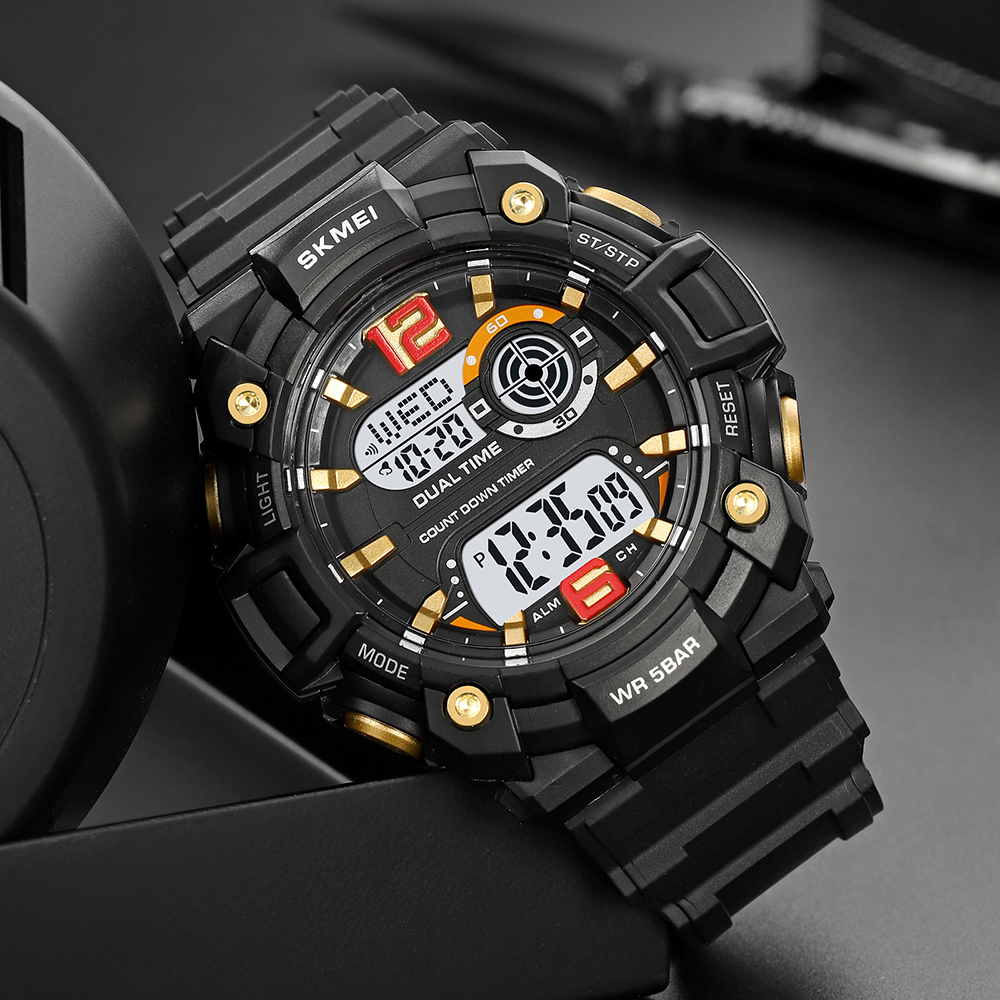 Skmei 2018GDWT Gold-White SALE - 4