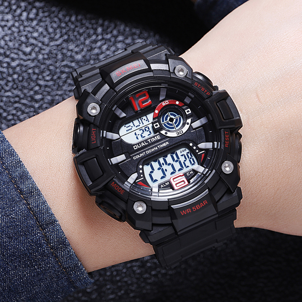 Skmei 2018RDWT Red-White SALE - 3