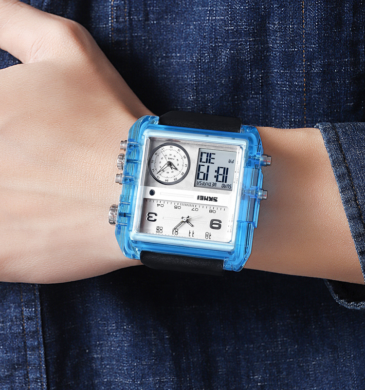 Skmei 2020BU Blue-Transparent SALE - 3