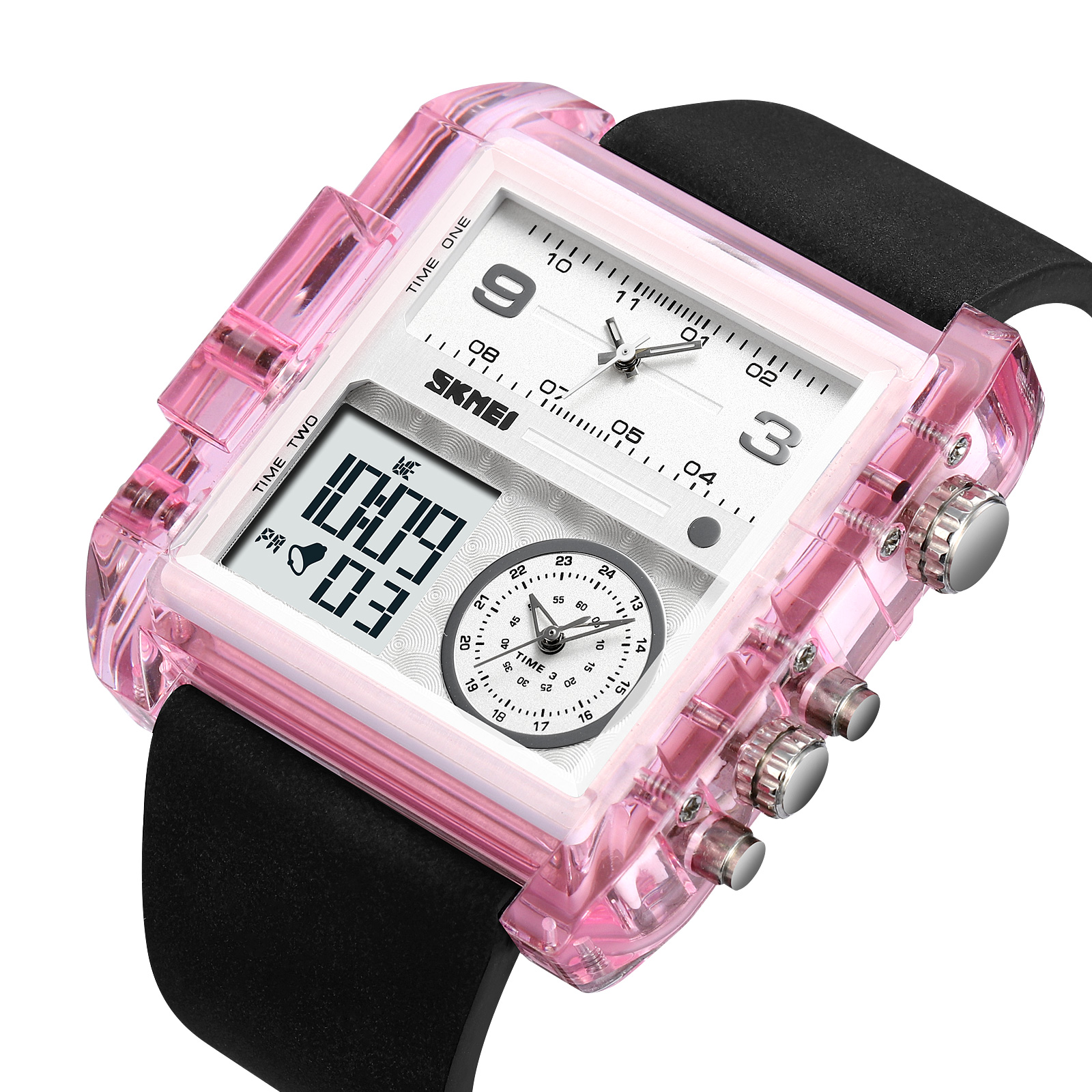 Skmei 2020PK Pink-Transparent SALE - 2