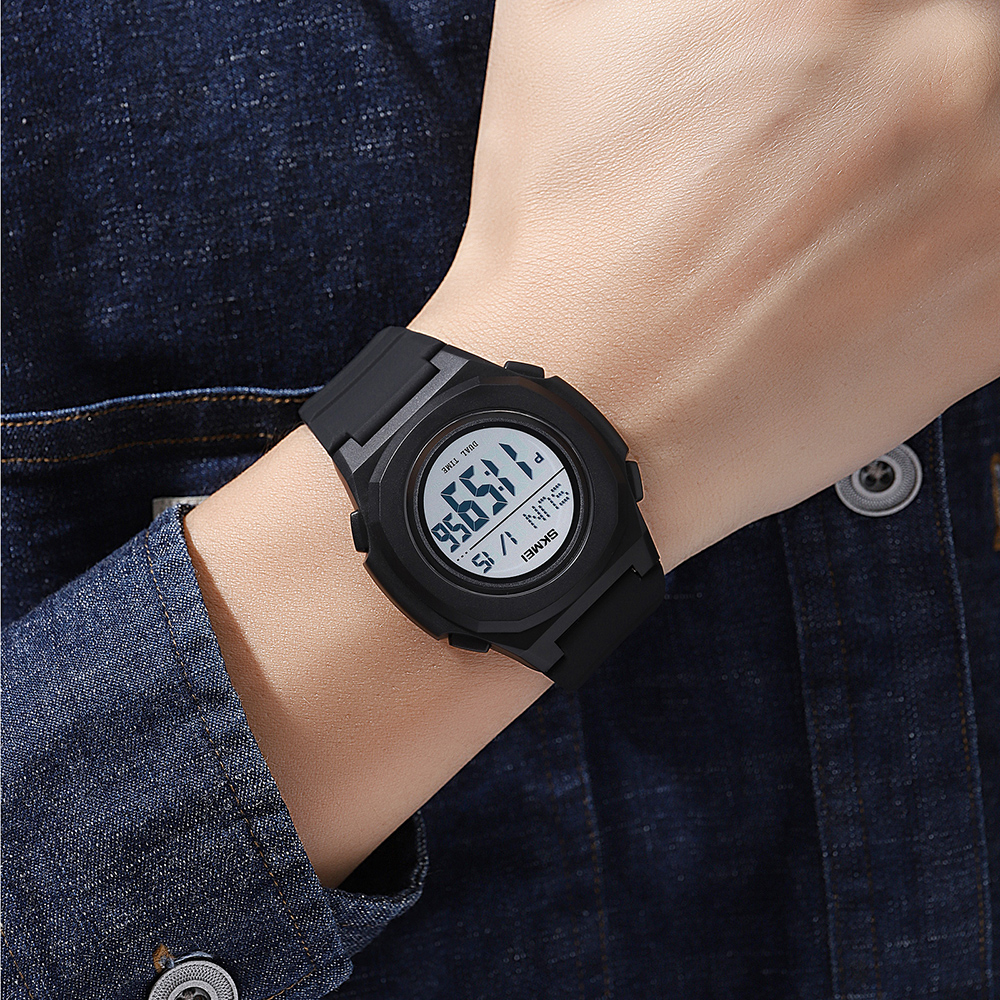 Skmei 2023BKWT Black-White - 3