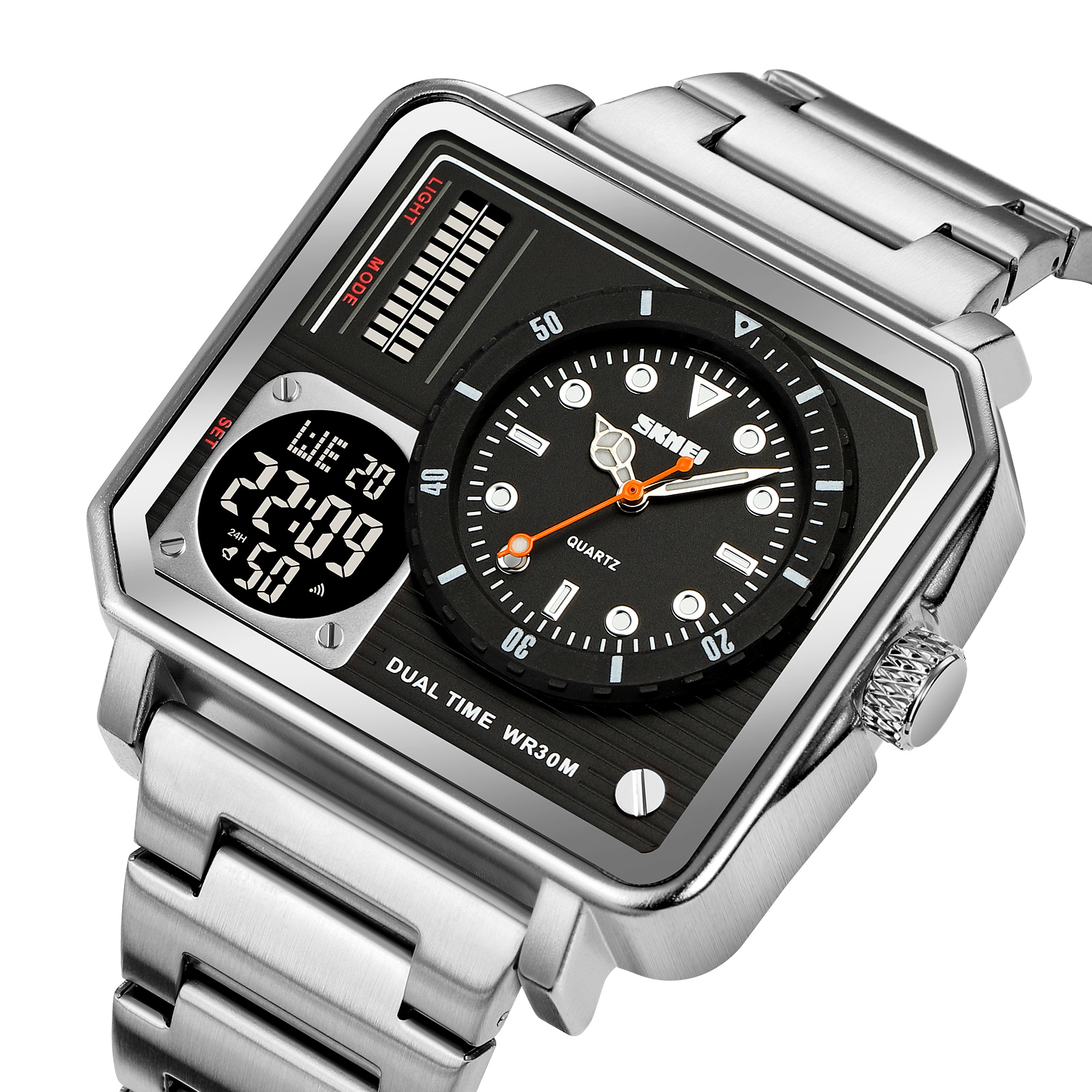 Skmei 2025SI Silver SALE - 2